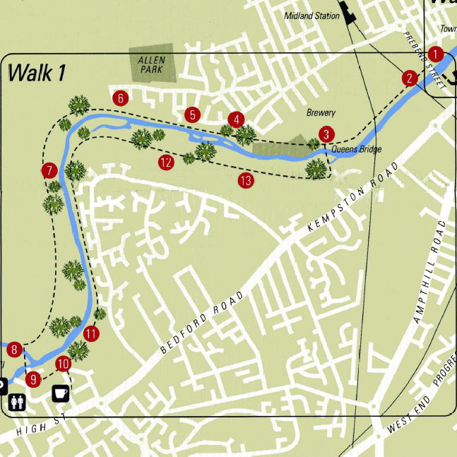 bedford to kempston mill circular walk bedford to kempston mill circular walk